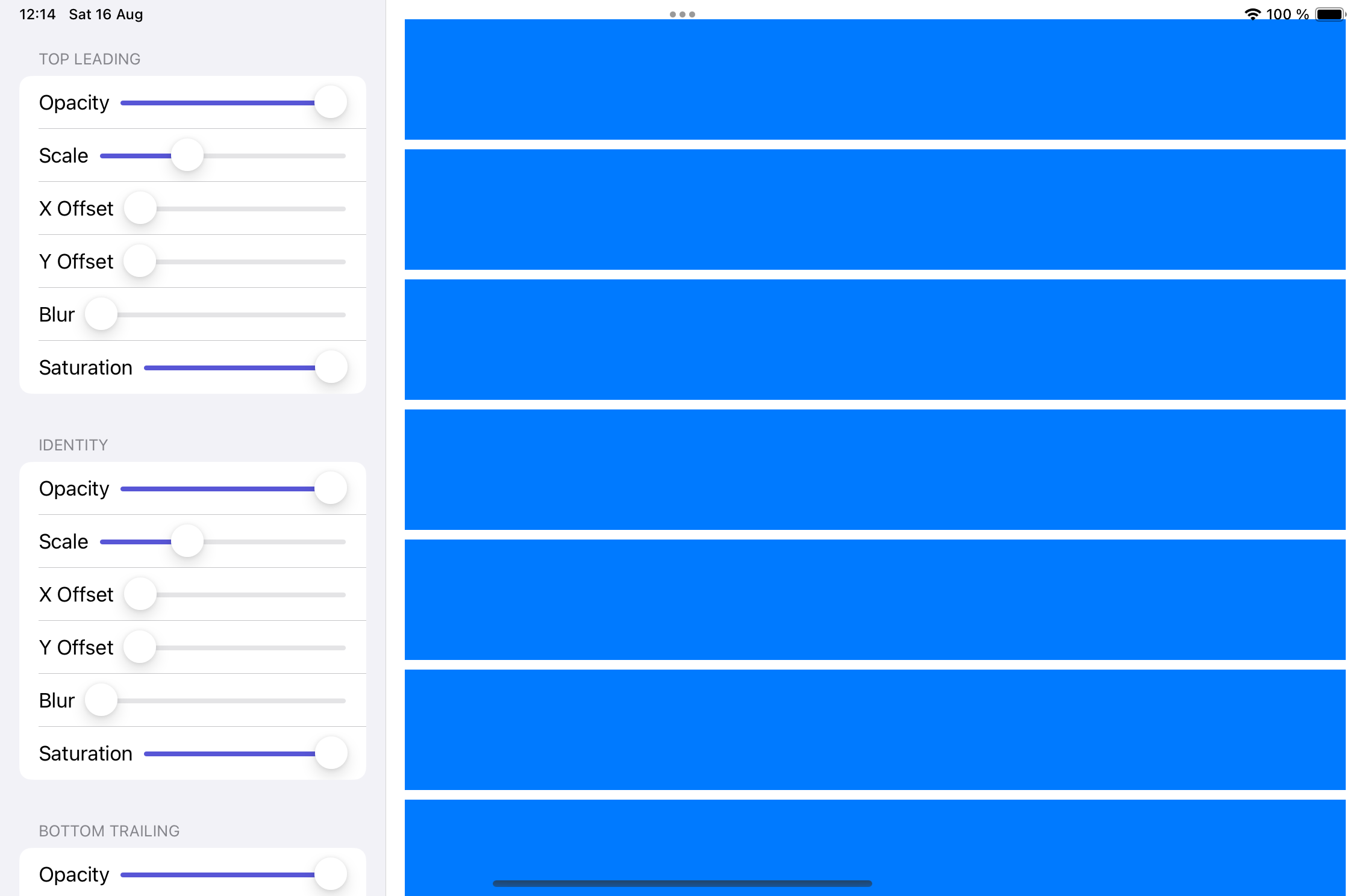 ScrollCraft iPad preview screenshot